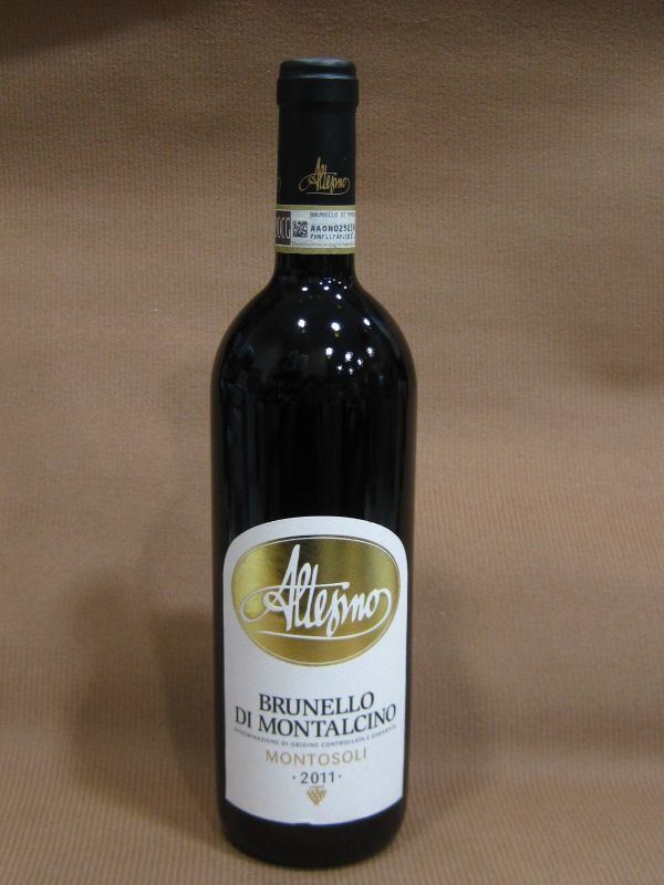 S2-009◆古酒 Altesino BRUNELLO DI MONTALCINO MONTSOLI 2011 アルテジーノ ブルネッロ・ディ・モンタルチーノ モントゾーリ 赤ワイン拍卖