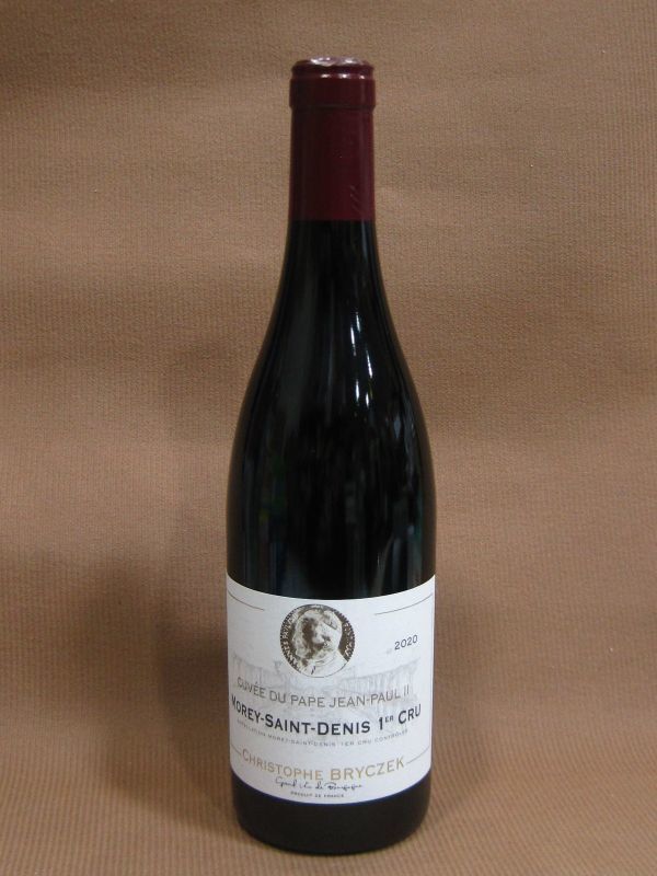 S2-014◆古酒 MOREY-SAINT-DENIS 1ER CRU CUVEE DU PAPE JEAN-PAULⅡ 2020 モレ サン ドニ キュヴェ デ パプ ジャンポール2世 赤ワイン拍卖