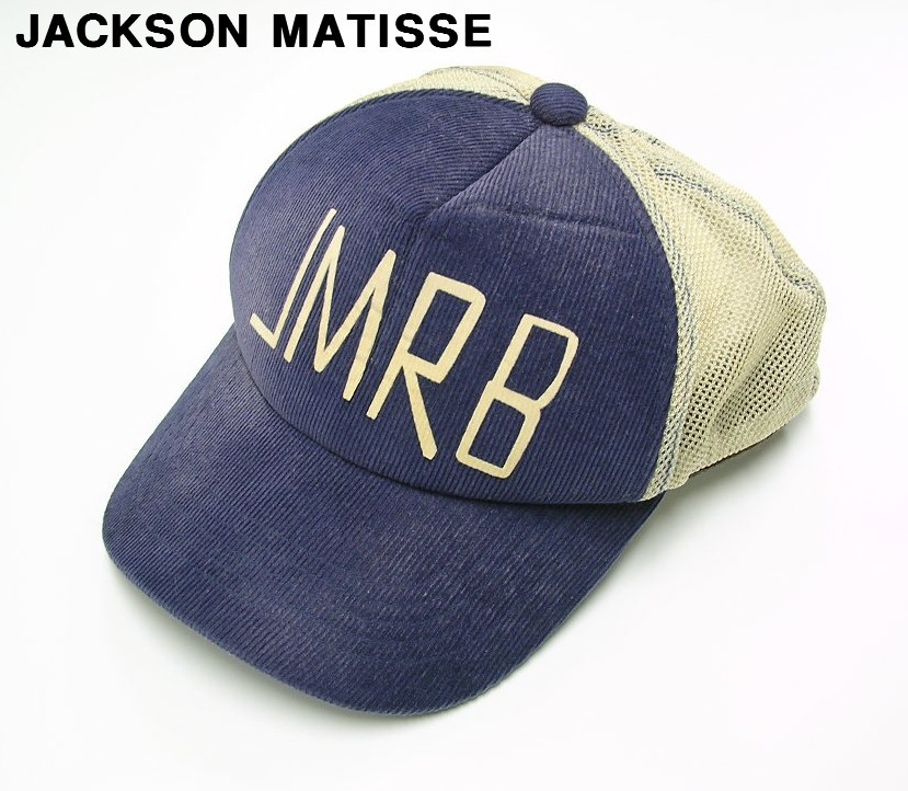 【JACKSONMATISSE x MASACAHAT MESH CAP JMRB マサカハット x ジャクソンマティス メッシュキャップ スマイル ニコちゃん】拍卖