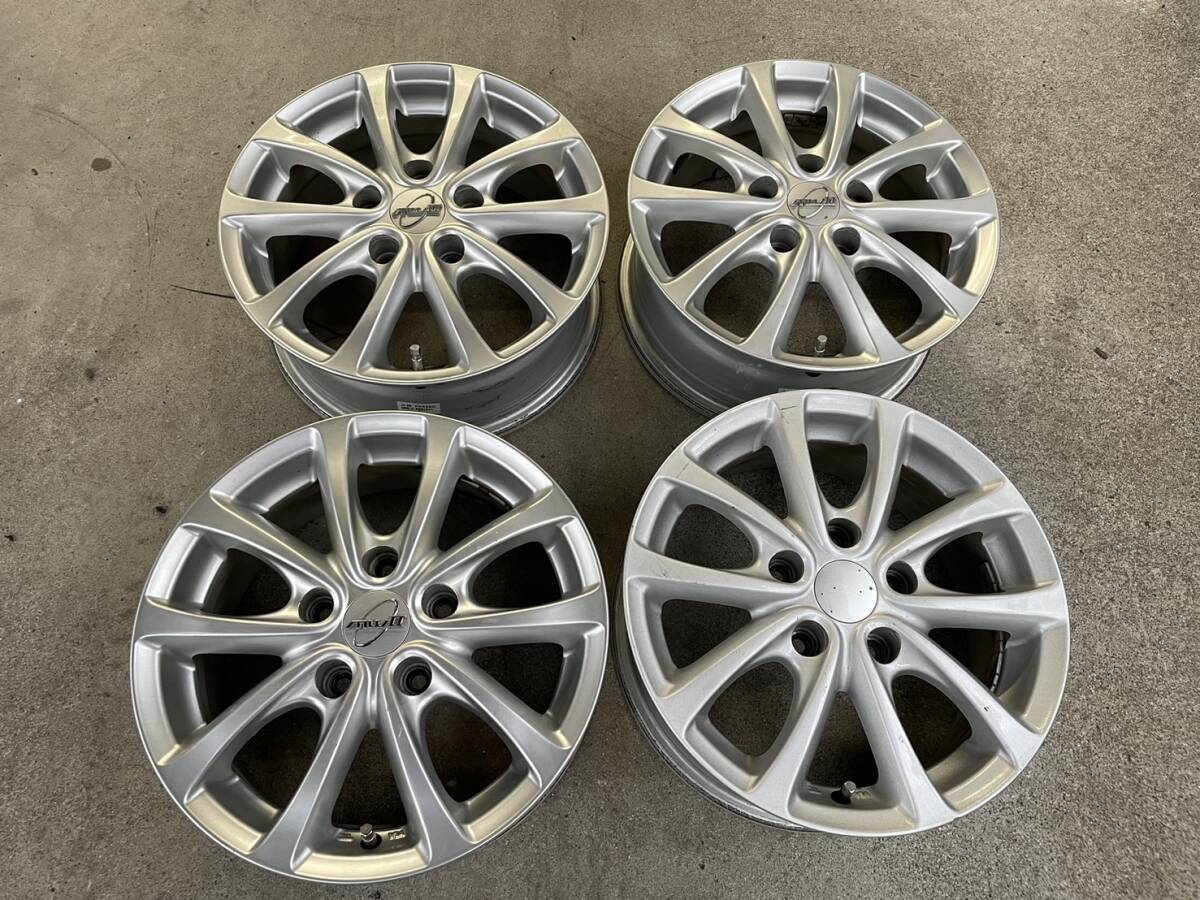 MWⅡ 15インチ アルミホイール 15インチ 4本セット スタッドレス ボクシィ ノア セレナ ステップワゴン ボクシー拍卖