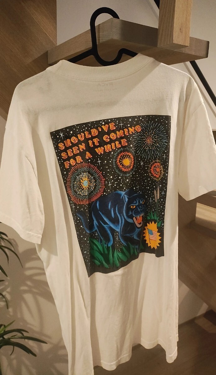 ハワイ購入品 RVCA ルーカ Tシャツ 半袖Tシャツ Tee Sサイズ拍卖