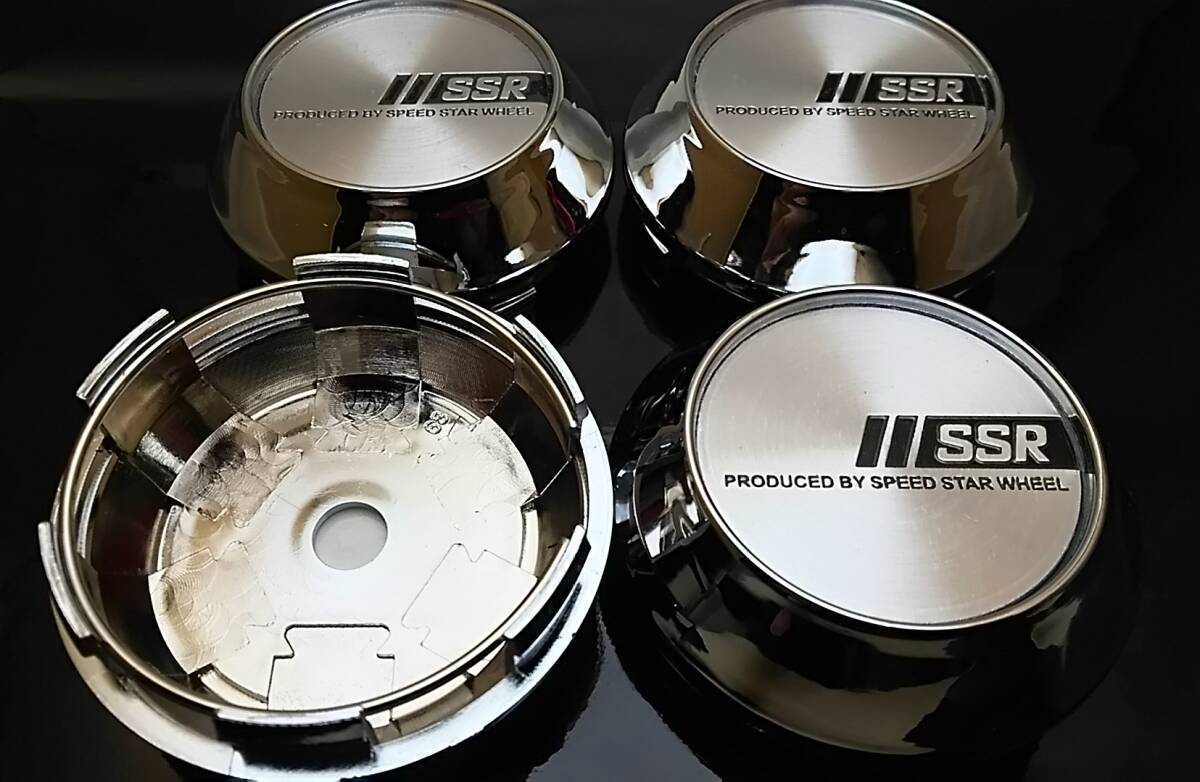 SSR 68mm 銀 センターキャップ 4つ エクスカージョン F-350 F-250 サンダーバード E-350 エクスペディション クーガ GT エスケープ E-150拍卖