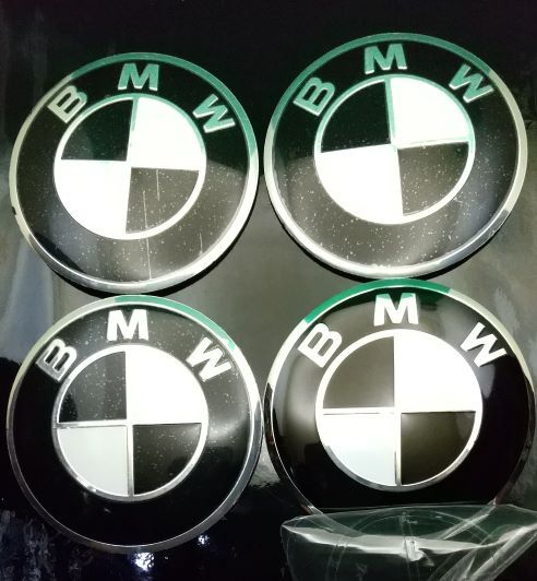 BMW 黒白 56mm ステッカー センターキャップ 4つ 5シリーズ 1シリーズ X1 7シリーズ X3 Z4 4シリーズ 2シリーズ M4 M3 X6 X2 ALPINA拍卖