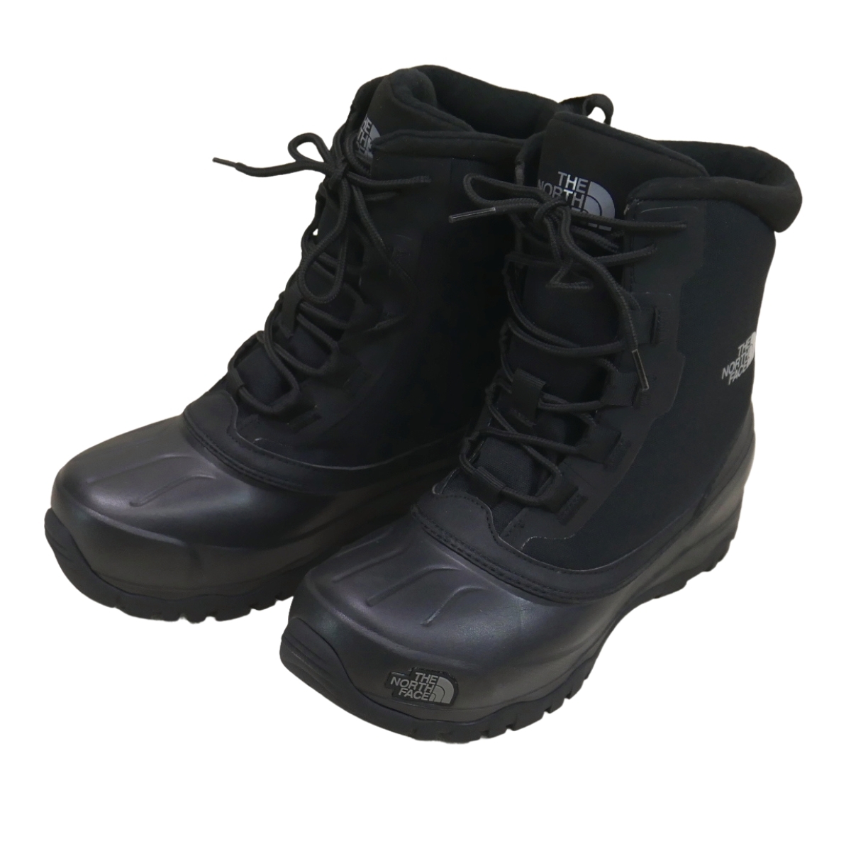 即決☆ノースフェイス KK/29cm スノー ショット 6 インチ ブーツ テキスタイル V スノーブーツ 軽量 ブラック 黒 29 THE NORTH FACE拍卖