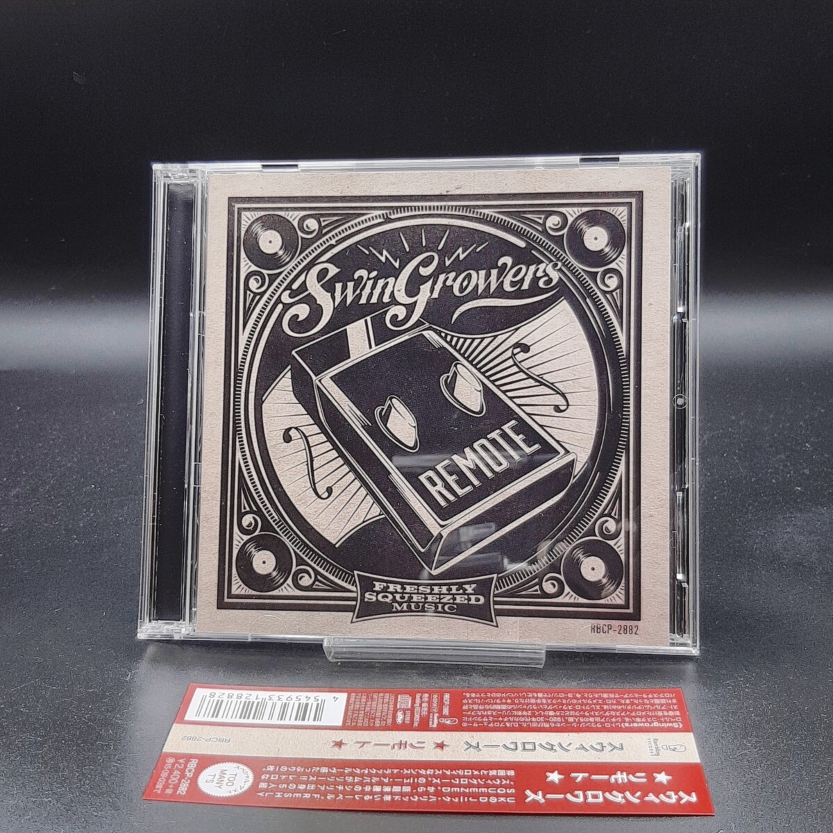 MAT23【帯付き・盤面良好・DVD付】Swingrowers「REMOTE」リモート 非売品拍卖