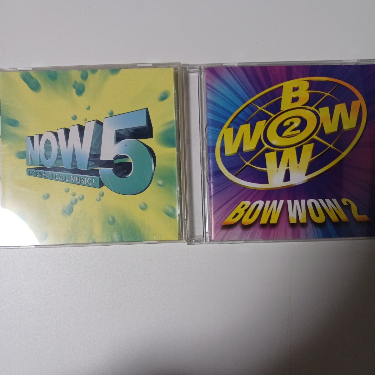 NOW5と BOW WOW2 CD 送料込み!拍卖