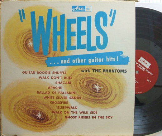 3枚で送料無料【加Arc mono】The Phantoms/"Wheels" and other Guitar Hits (surf music)拍卖