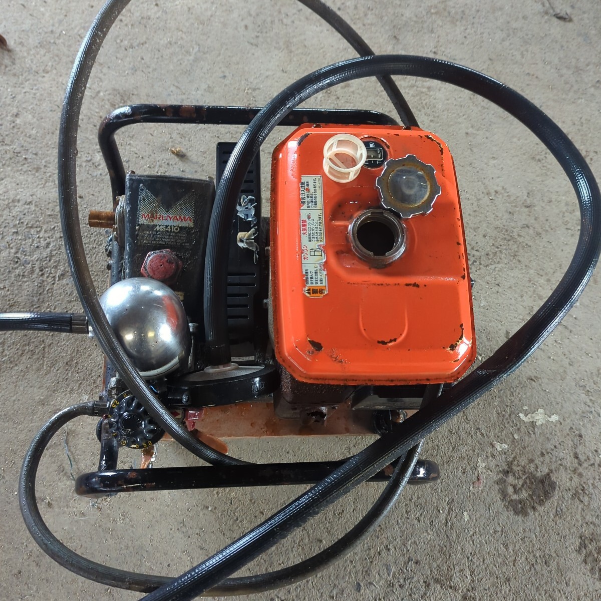 TK クボタ 動噴 丸山MS410 ジャンク 山口県東部発 農くる拍卖