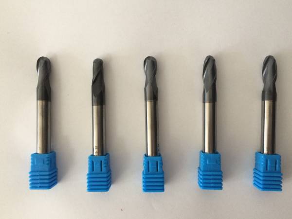 新品 2枚刃 R4 TIALN コーティング 超硬 ボールエンドミル φ8 カッター 。拍卖
