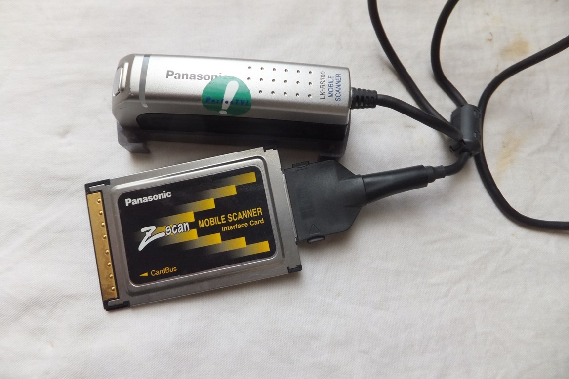◎ モバイルスキャナー ◎ パナソニック LK-RS300 ~ CardBus ~ 拍卖