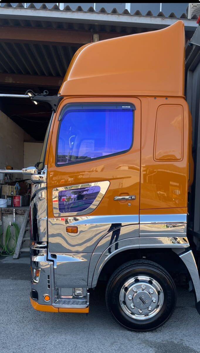 トラック用カット済みフィルム ピュアゴーストML90 運転席助手席 スーパーグレート プロフィア レンジャー クオン ギガ その他拍卖