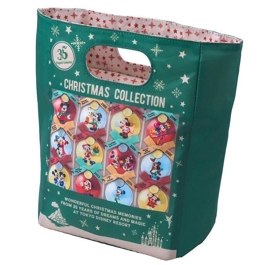 【未使用・タグ付】ディズニー 35周年 クリスマス 2018 スーベニアランチケース 【送料無料】東京ディズニーランド トートバッグ拍卖
