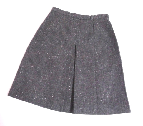 【300円均一】 INED イネド グレー スカート 2 日本製 〒320拍卖