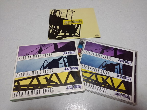 〇 ジャスティナスティ CD♪盤面美品 【 SEND NO MORE ROSES 】 スリーブケース仕様拍卖