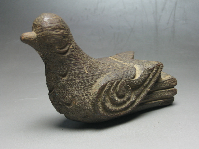 ◎●鳩 ハト ネパール 木彫り 木製 オブジェ 鳥 インテリア 美術品  M154拍卖