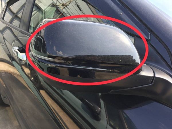 ◎ 左右セット 新品 VEZEL ヴェゼル ベゼル RU1 RU2 RU3 RU4 純正 ドア ミラーカバー クリスタル ブラック パール NH731P 各種カラー対応OK拍卖