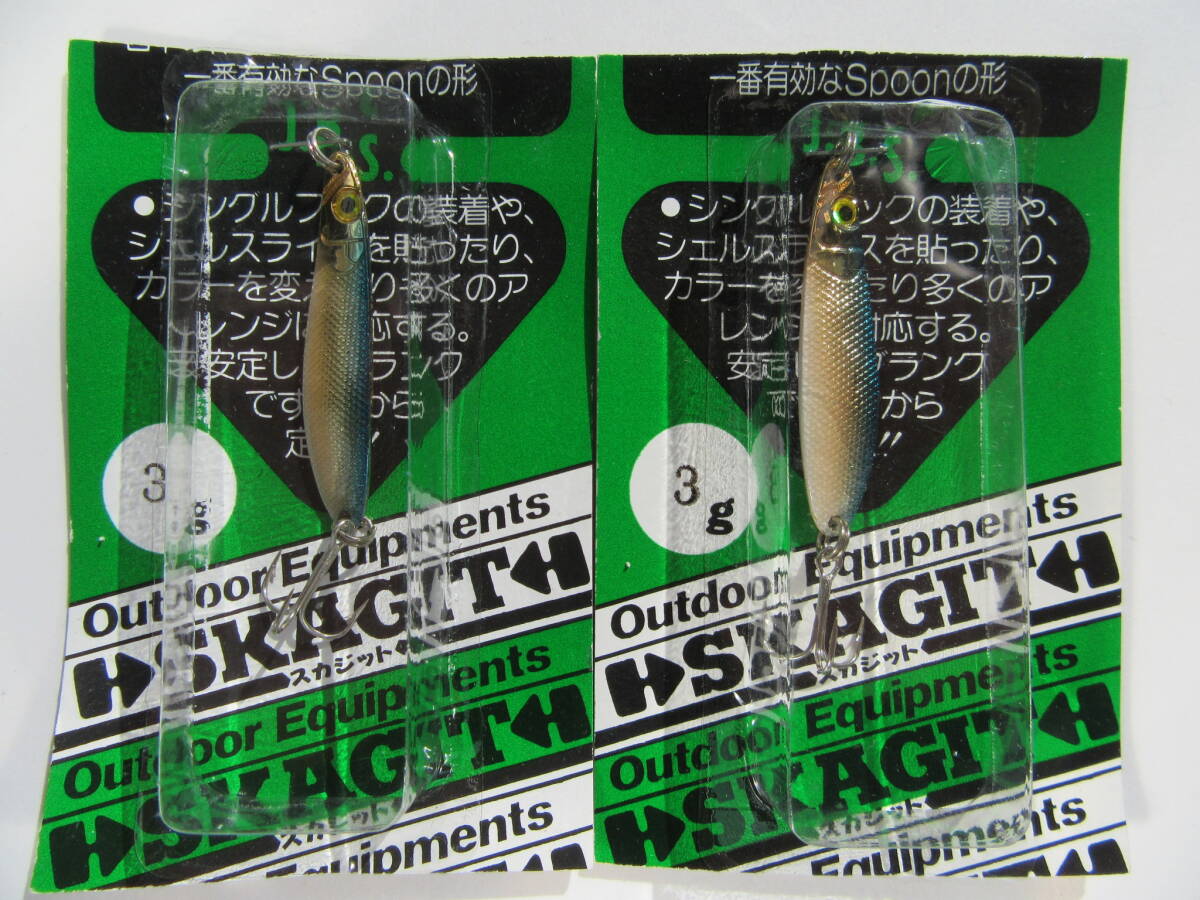 SKAGIT DESIGNS J.B.S SPOON 40mm 3g スカジットデザインズ ジャパニーズ・ベーシック・スプーン 渓流 岩魚 山女魚 トラウト拍卖