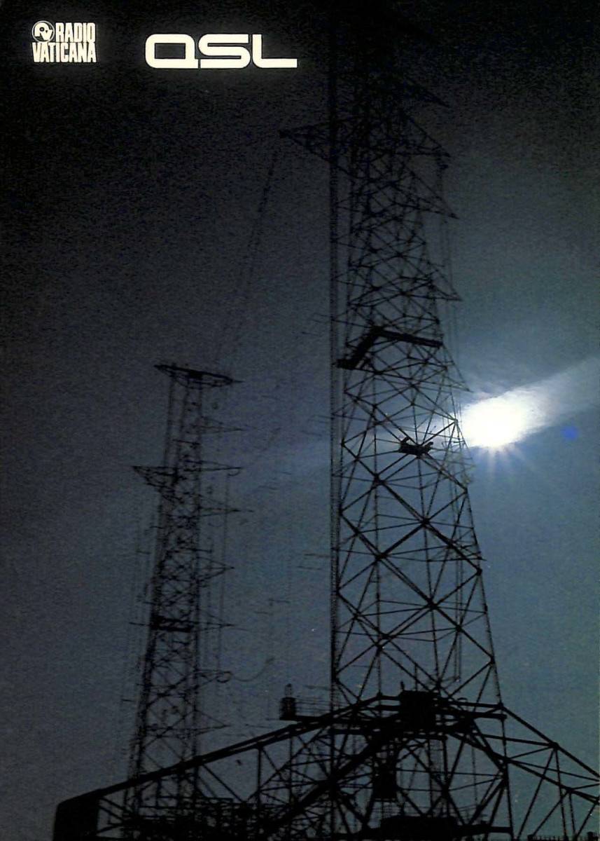 BCL★希少ベリカード★バチカン放送★RADIO VATICANA★ソニー★SONY★Skysensor★スカイセンサー★ICF-5800カラー取扱説明書付拍卖