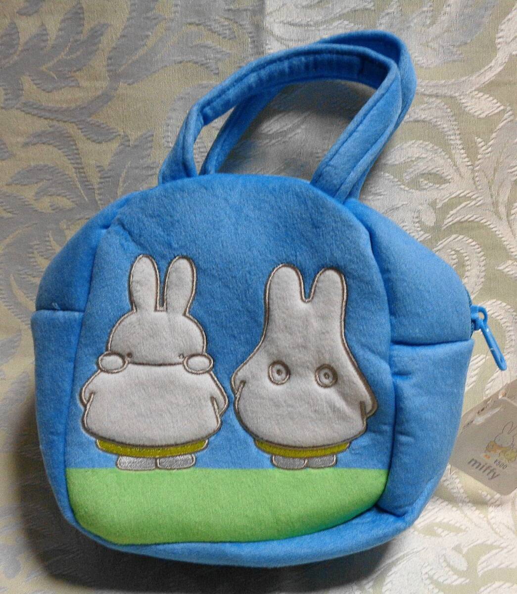 ◇ミッフイー(^^♪ぽてバッグ ライトブルー拍卖