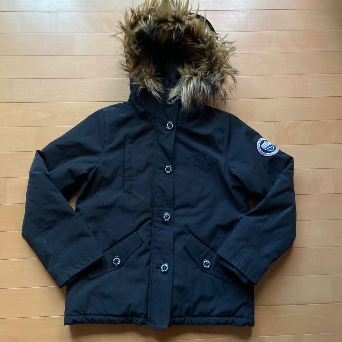 Lovetoxicラブトキ☆厚手ジャンバー ダウン風 中綿♪サイズ160☆used拍卖