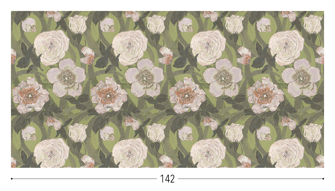 川島織物 Sumiko Honda スミコホンダ 生地 SH2833 オノラーレ I 142cmx50cm拍卖