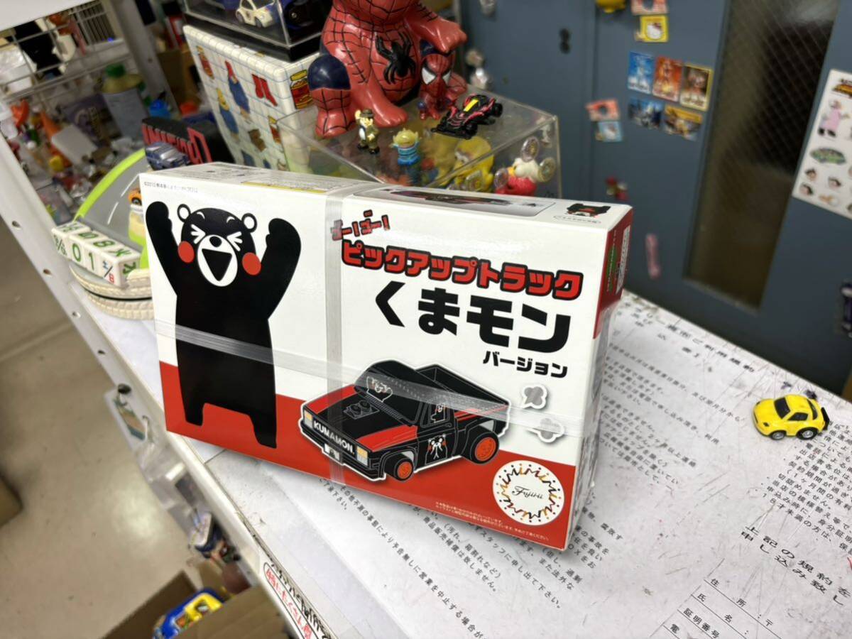 ◆◆超カッコいい!◆爆レアミニ四駆!◆『くまモンのピックアップトラック』プラモ◆新品未組立て◆委託〜保管【BOX箱市】拍卖
