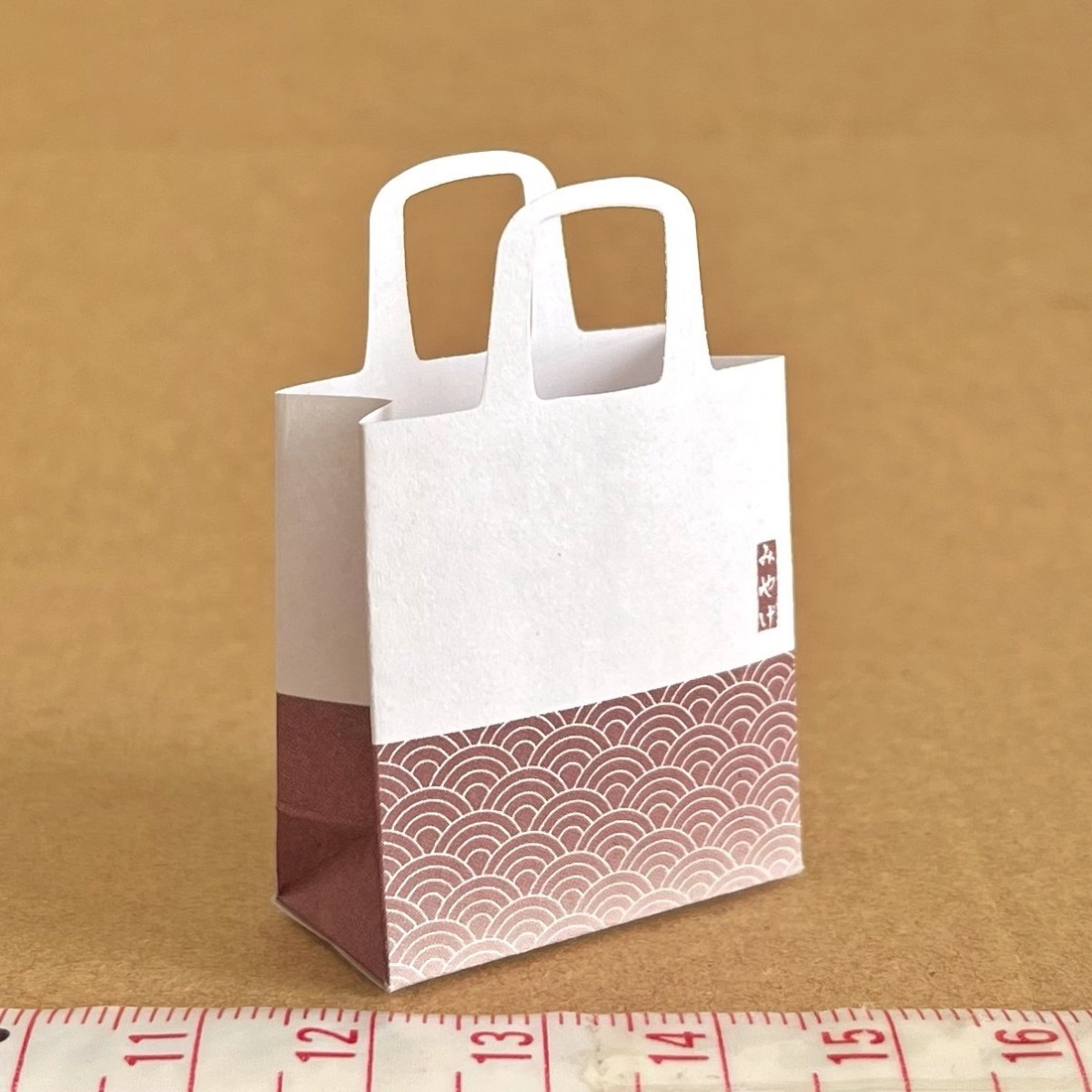 紙袋 ミニチュア品 海辺の温泉宿 夕波 リーメント ぷちサンプル 拍卖