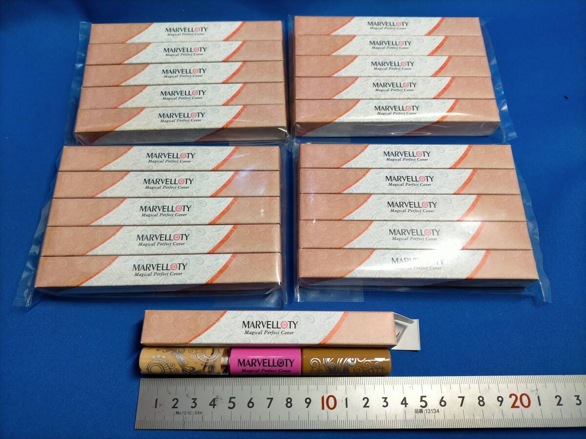 ◎◎マーヴェラティ マジカル パーフェクトカバー リキッドフェイスカラー 20本+【1本おまけ】◎◎拍卖