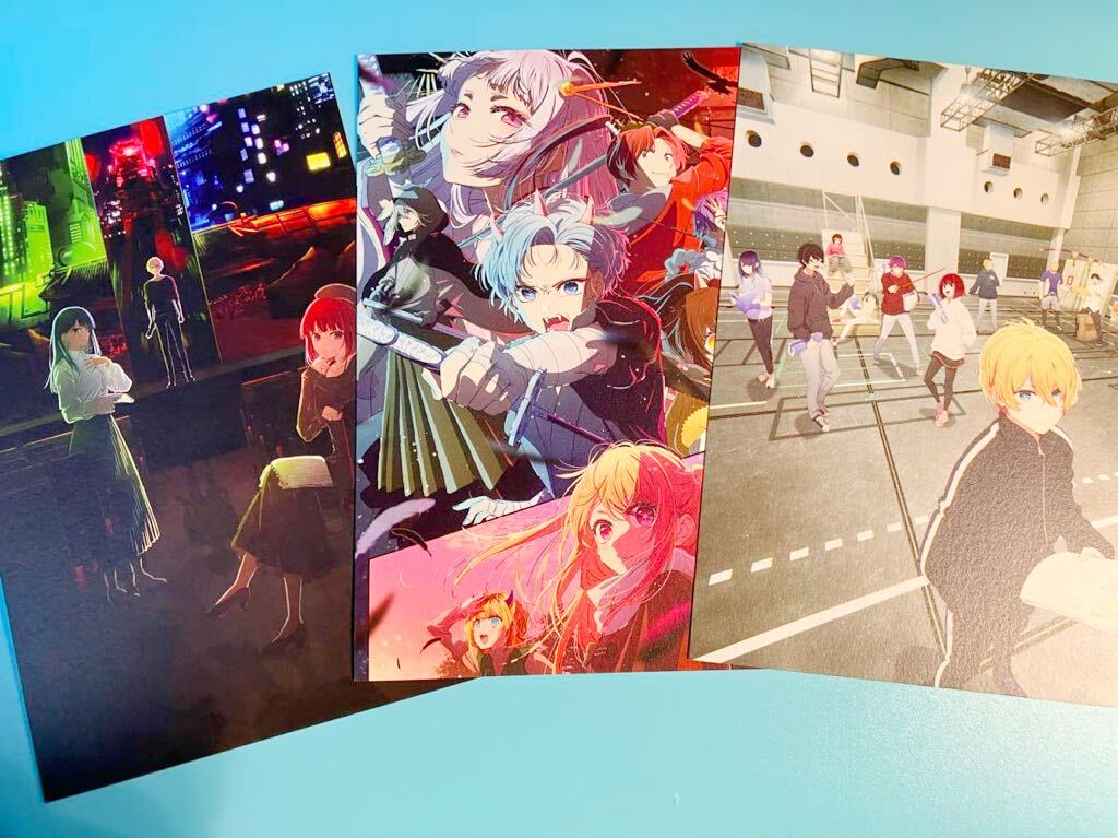 ポストカード 3枚【推しの子】 2nd season ゲーマーズ ポップアップストア 抽選会 特典 / アクア ルビー アイ 黒川あかね 有馬かな MEMちょ拍卖