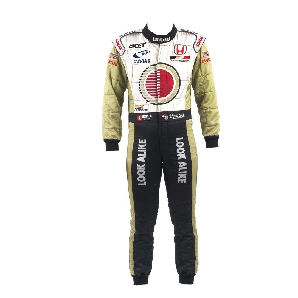 海外 高品質 送料込み ジャック・ヴィルヌーヴ  2001s  F1 レーシングスーツ サイズ各種 レプリカ カスタム  3拍卖