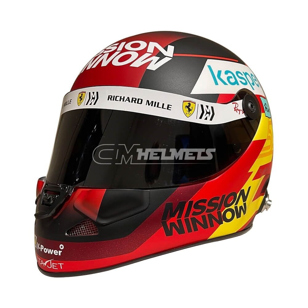 海外 高品質 送料込み カルロス・サインツJr 2021 F1 レーシング用ヘルメット 実用 等身大サイズ 1990 レプリカ 高品質拍卖