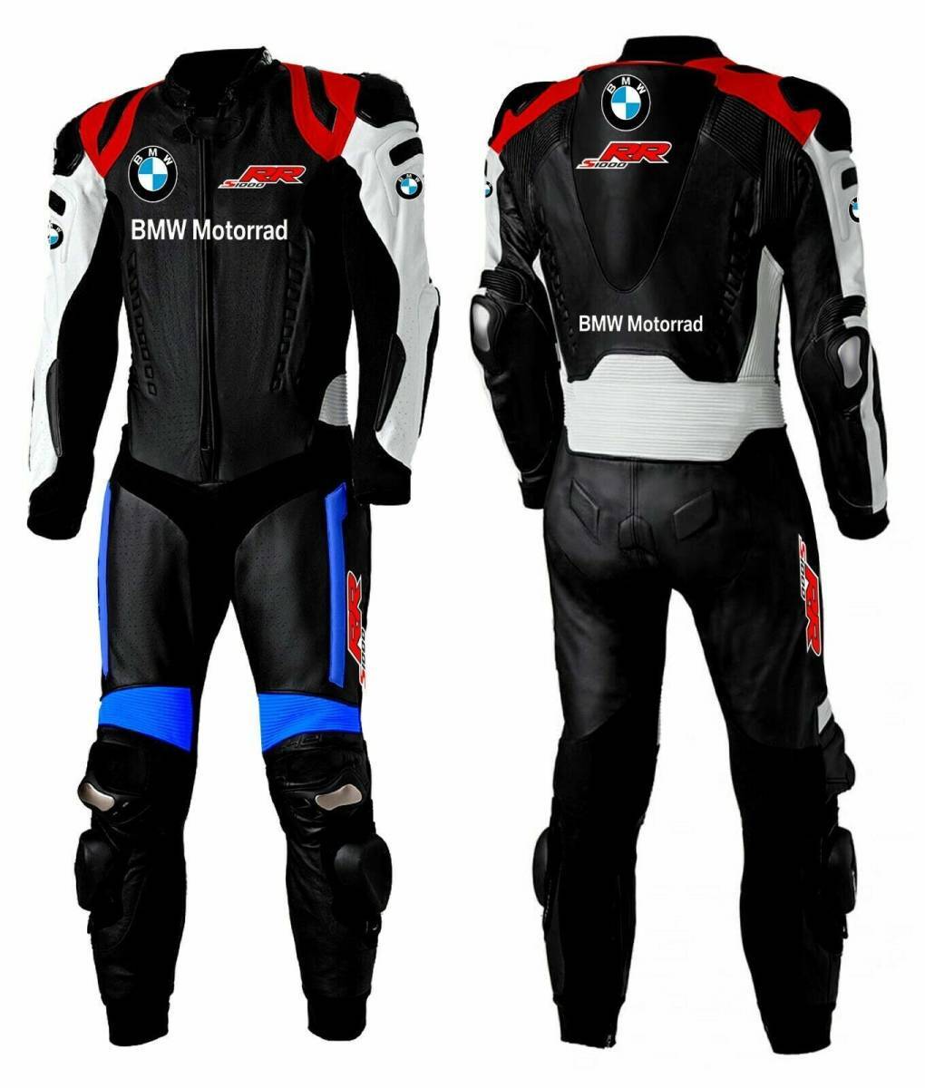 海外 高品質 送料込み BMWモトラッド MOTORRAD レザーレーシングスーツ サイズ各種 パンチングレプリカ カスタム 4拍卖