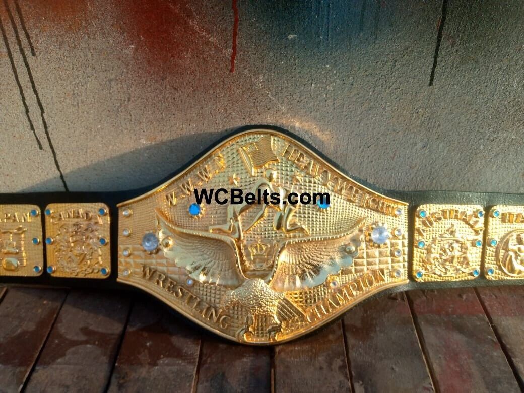 海外 限定品 送料込み WWWF プロレス アントニオ猪木 チャンピオン 優勝 ベルト 高品質  レプリカ  2拍卖