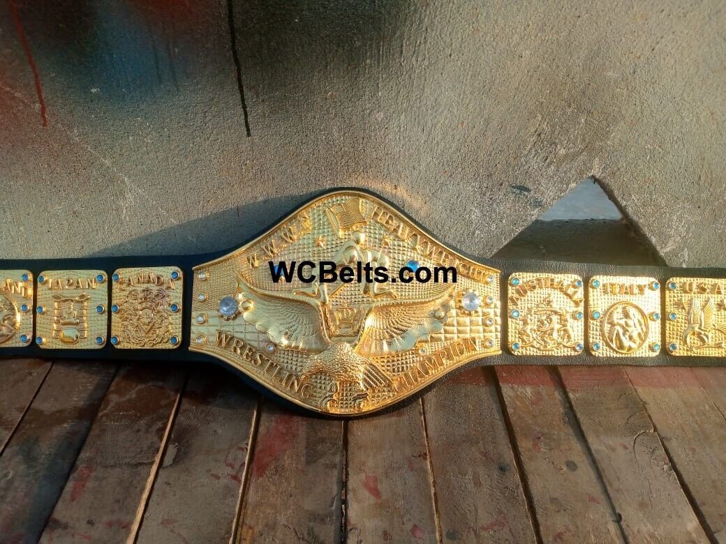 海外 限定品 送料込み WWWF Heavyweight Champion   プロレス チャンピオン 優勝 ベルト 高品質 レプリカ 2拍卖