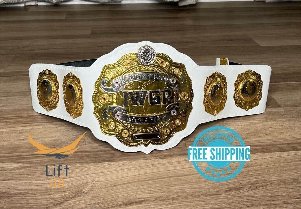 海外 限定品 送料込み IWGP INTERCONTINENTAL プロレス チャンピオン 優勝 ベルト 高品質 レプリカ 2拍卖
