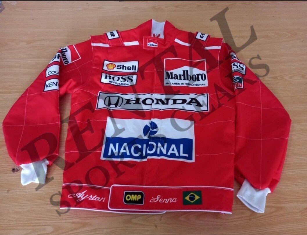 海外 限定品 送料込み アイルトン・セナ Ayrton Senna F1 レーシングジャケット サイズ各種 3拍卖