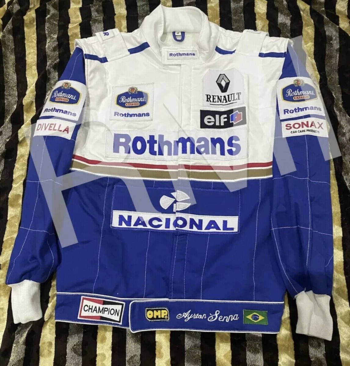 海外 限定品 送料込み アイルトン・セナ Ayrton Senna F1 レーシングジャケット サイズ各種拍卖