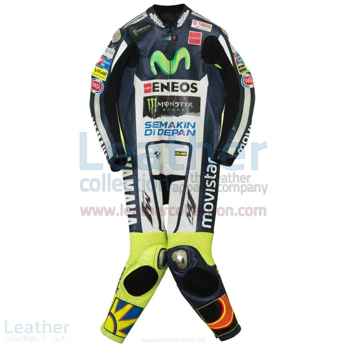 海外 高品質 送料込み バレンティーノ・ロッシ Motogp 46 レザーレーシングスーツ サイズ各種 レプリカ カスタム可能 3拍卖