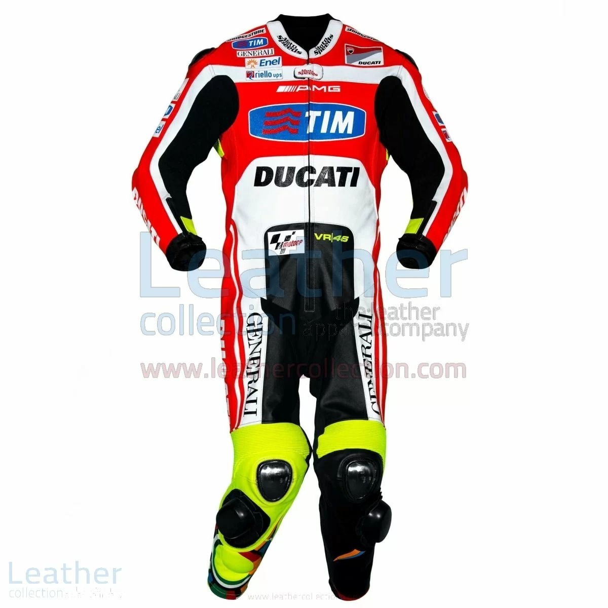 海外 高品質 送料込み バレンティーノ・ロッシ Motogp46 MOTOGP FIAT 2011レザーレーシングスーツ サイズ各種 レプリカ カスタム可能 6拍卖