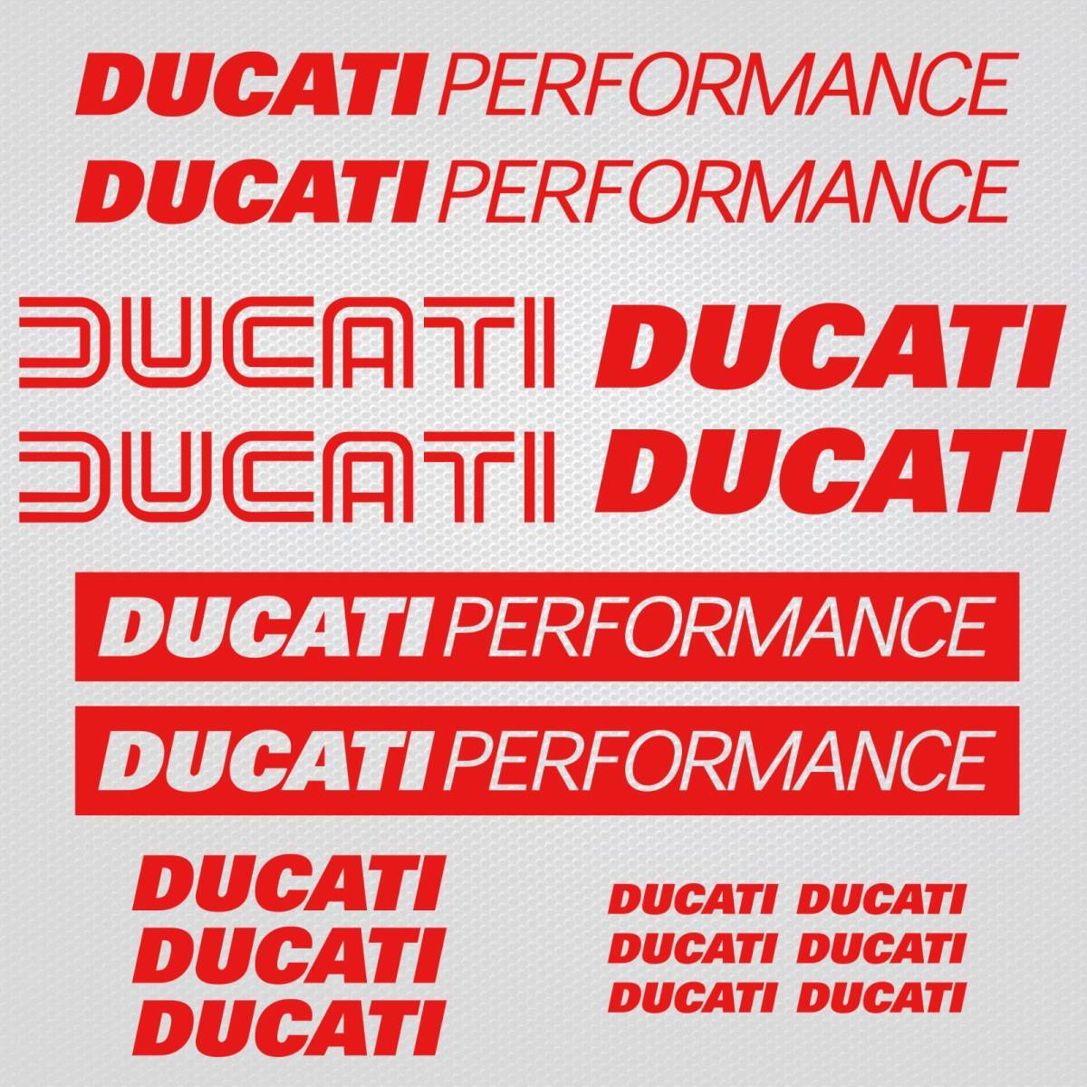 海外 限定品 送料込み ドゥカティ・パフォーマンス Ducati Performance ステッカー セット a拍卖