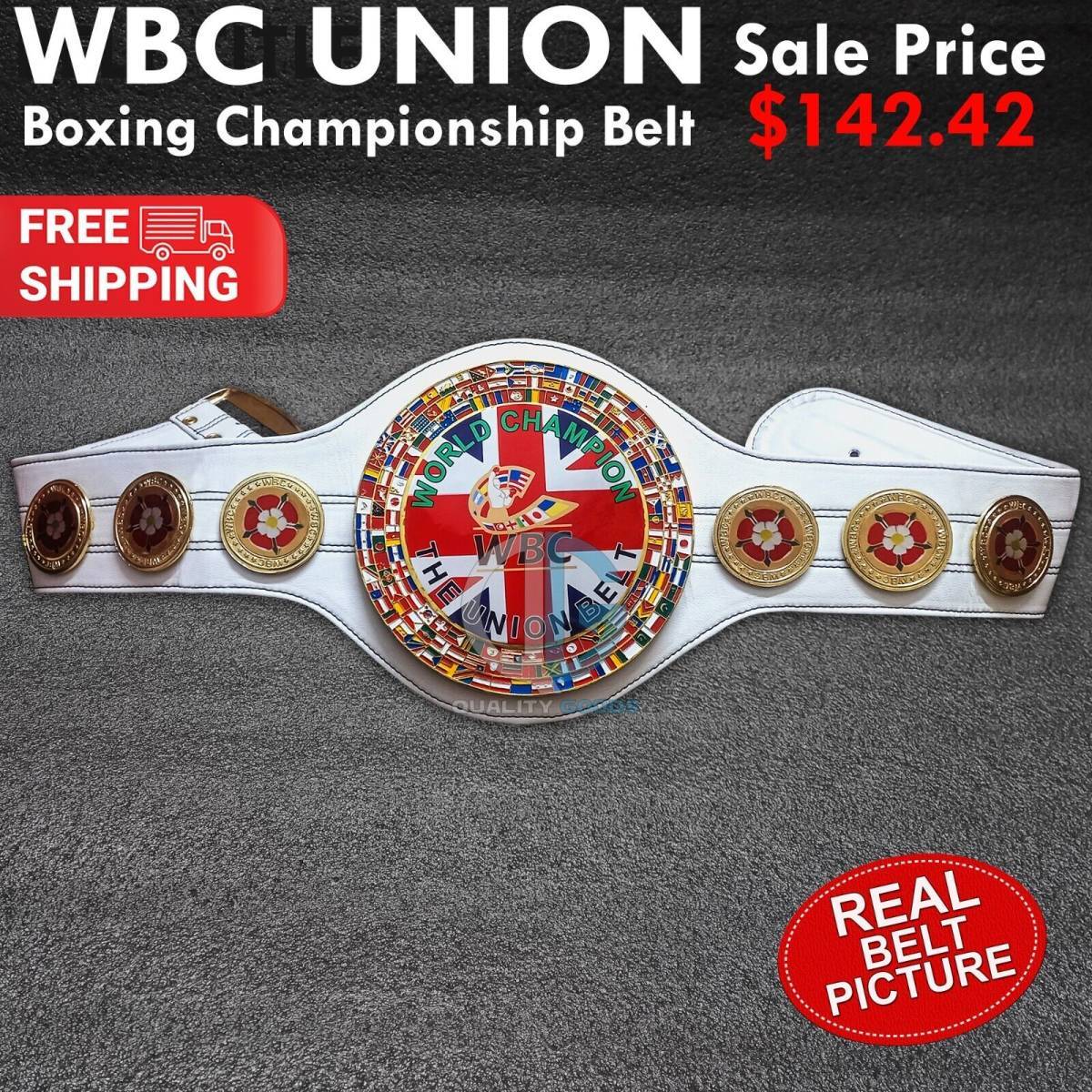 海外 限定品 送料込み WBC 世界ボクシング評議会 チャンピオン 優勝 ベルト 高品質  レプリカ  8拍卖