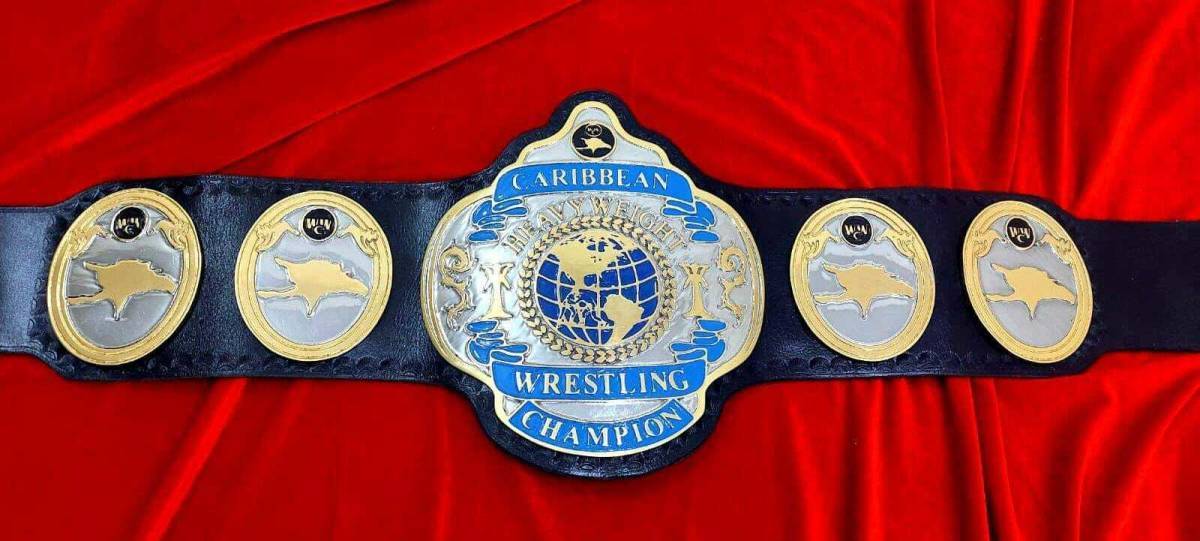 海外 限定品 送料込み プロレス WWC Caribbean Heavyweight Wrestling チャンピオン 優勝 ベルト 高品質 レプリカ 13拍卖