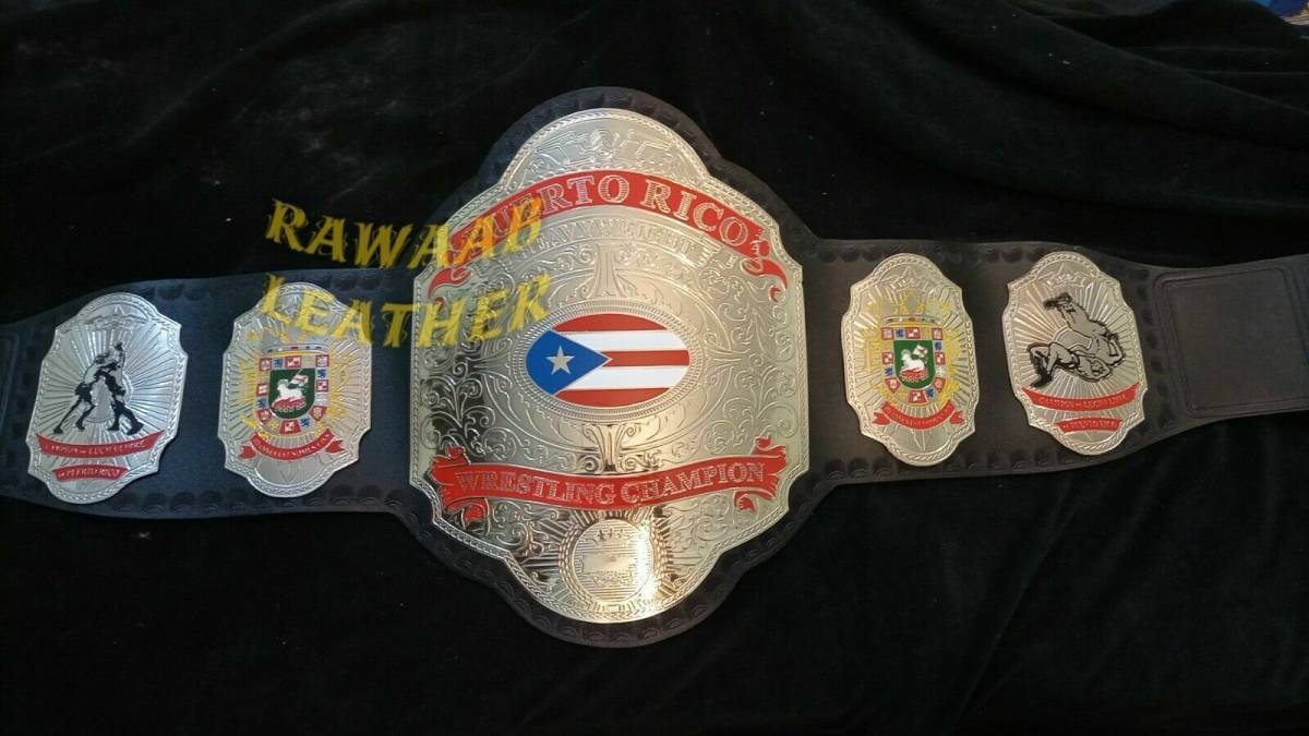 海外 限定品 送料込み プロレス WWC Caribbean Heavyweight Wrestling チャンピオン 優勝 ベルト 高品質 レプリカ 11拍卖