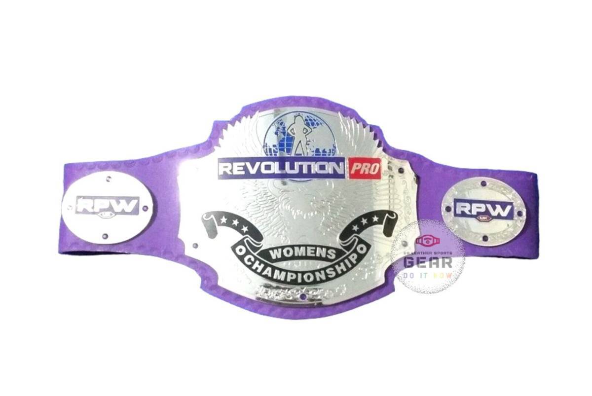 海外 限定品 送料込み RPW Revolution Pro Women's プロレス  チャンピオン 優勝 ベルト 高品質 等身大サイズ レプリカ  18拍卖