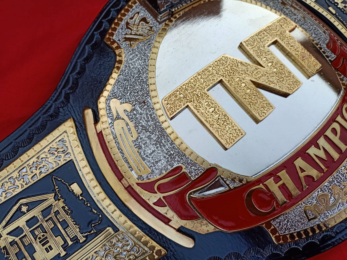 海外 限定品 送料込み AEW TNT Wrestling Champion プロレス チャンピオン 優勝 ベルト 高品質 レプリカ 2拍卖