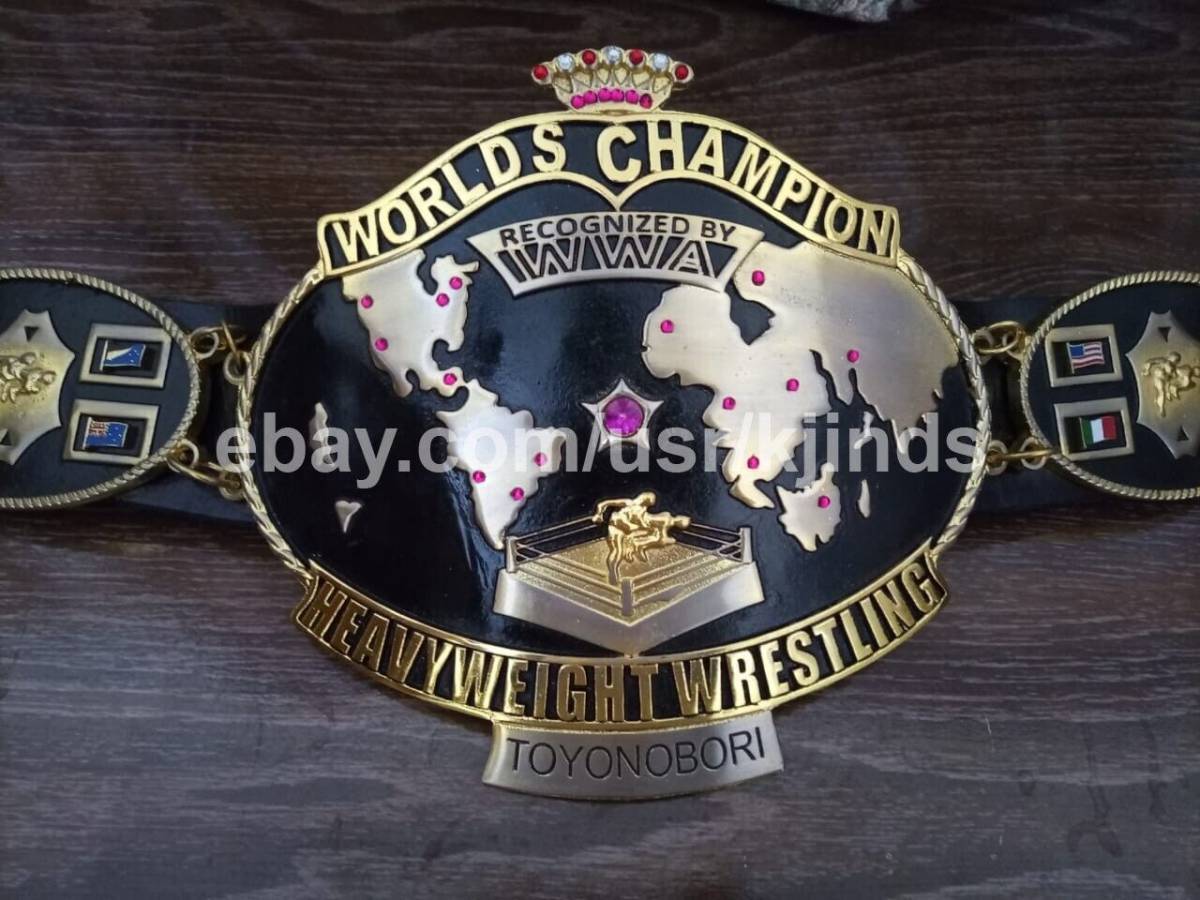 海外 限定品 送料込み プロレス WWA World Champion Heavyweight Wrestling Belt優勝 ベルト 高品質 レプリカ 3拍卖