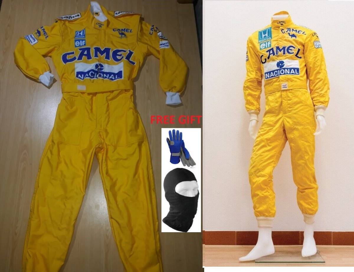 海外 限定品 送料込み アイルトン・セナ Ayrton Senna  レーシングスーツ サイズ各種 18拍卖