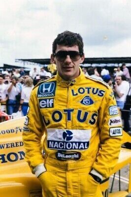 海外 限定品 送料込み アイルトン・セナ Ayrton Senna  1986 Camel F1 レーシングスーツ サイズ各種 6拍卖