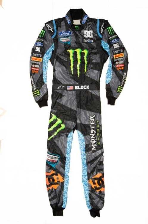 海外 高品質 送料込み ケン・ブロック  F1   レーシングスーツ サイズ各種 レプリカ カスタム対応拍卖