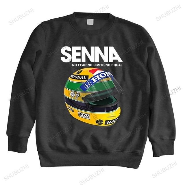 海外 高品質 送料込み アイルトン・セナ  F1 パーカー スウェットシャツ サイズ各種  61拍卖